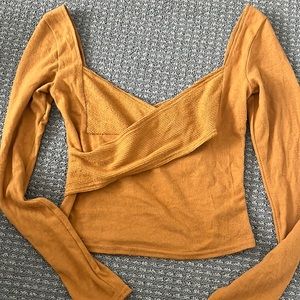Urban Outfitters long sleeve crop top